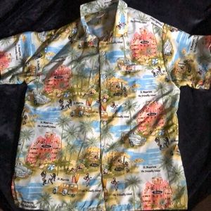 St. Maarten style tiki shirt